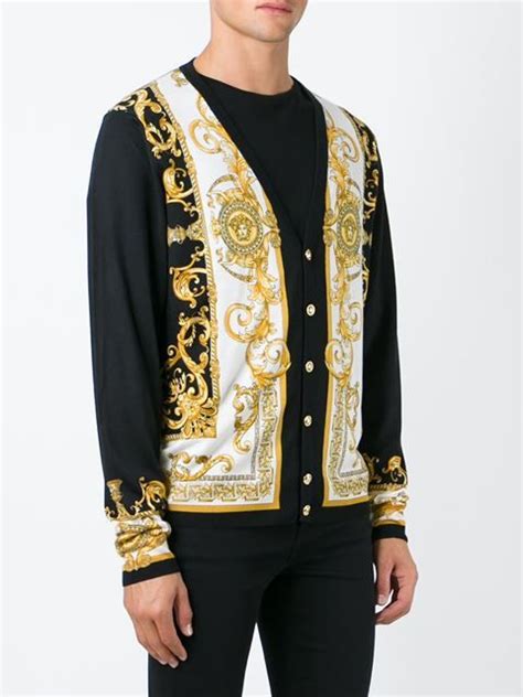 versace cardigans|versace cardigan men's.